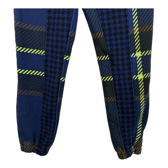 Adidas IVY PARK Sweatpants Youth Kids Size Medium Houndstooth Joggers - Picture 3 of 14